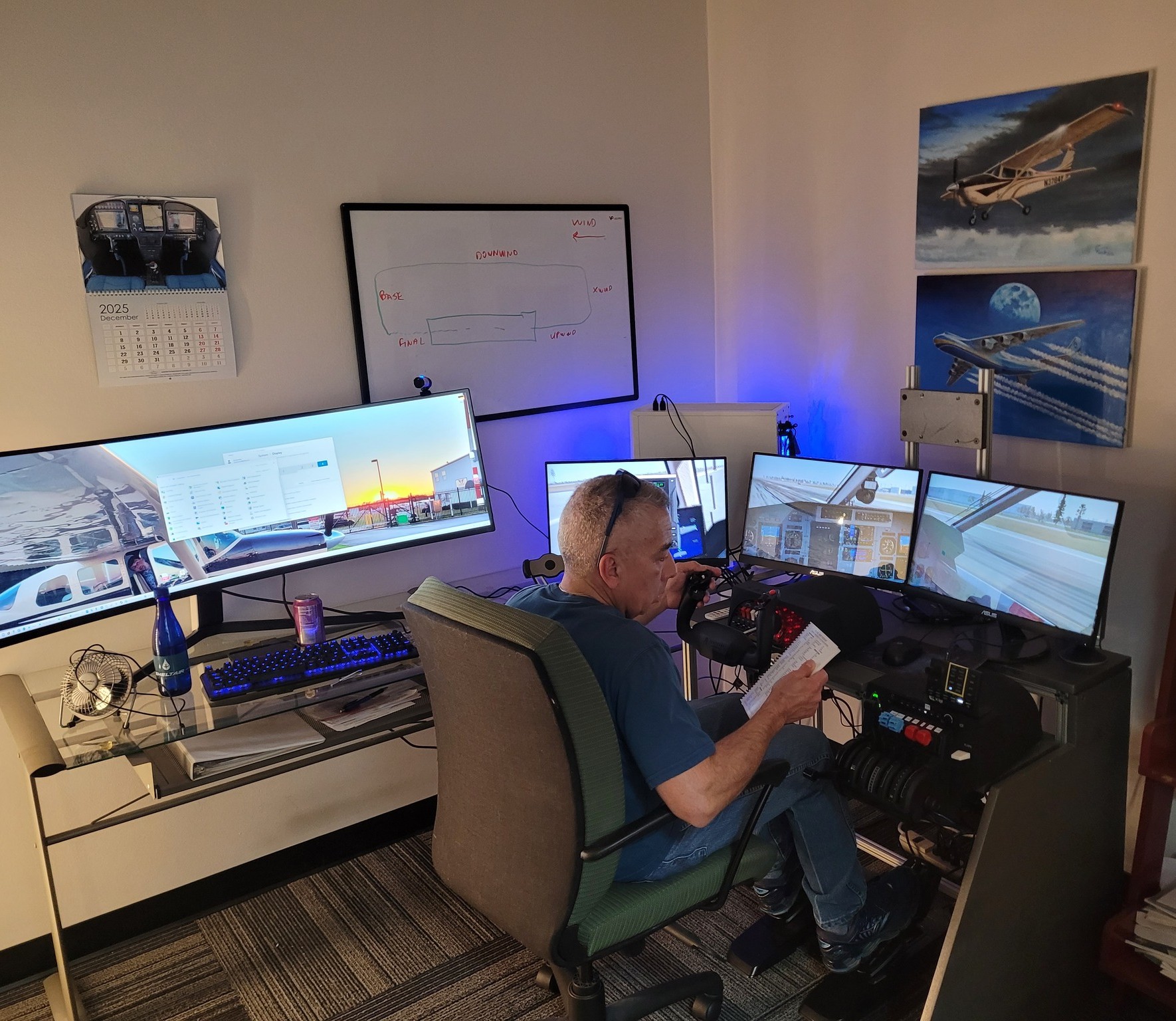 Flight simulator