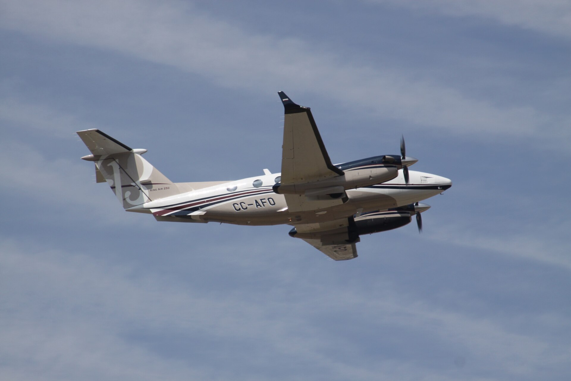 King Air on the ramp